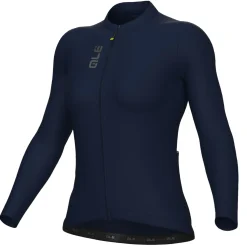 Maglia maniche lunghe donna Ale Pragma Color Block - Blu scuro