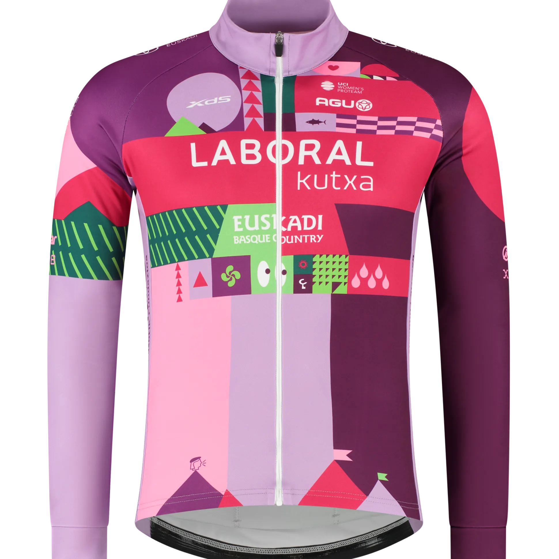 Maglia maniche lunghe donna Agu Laboral Kutxa-Fondacion Euskadi 2026