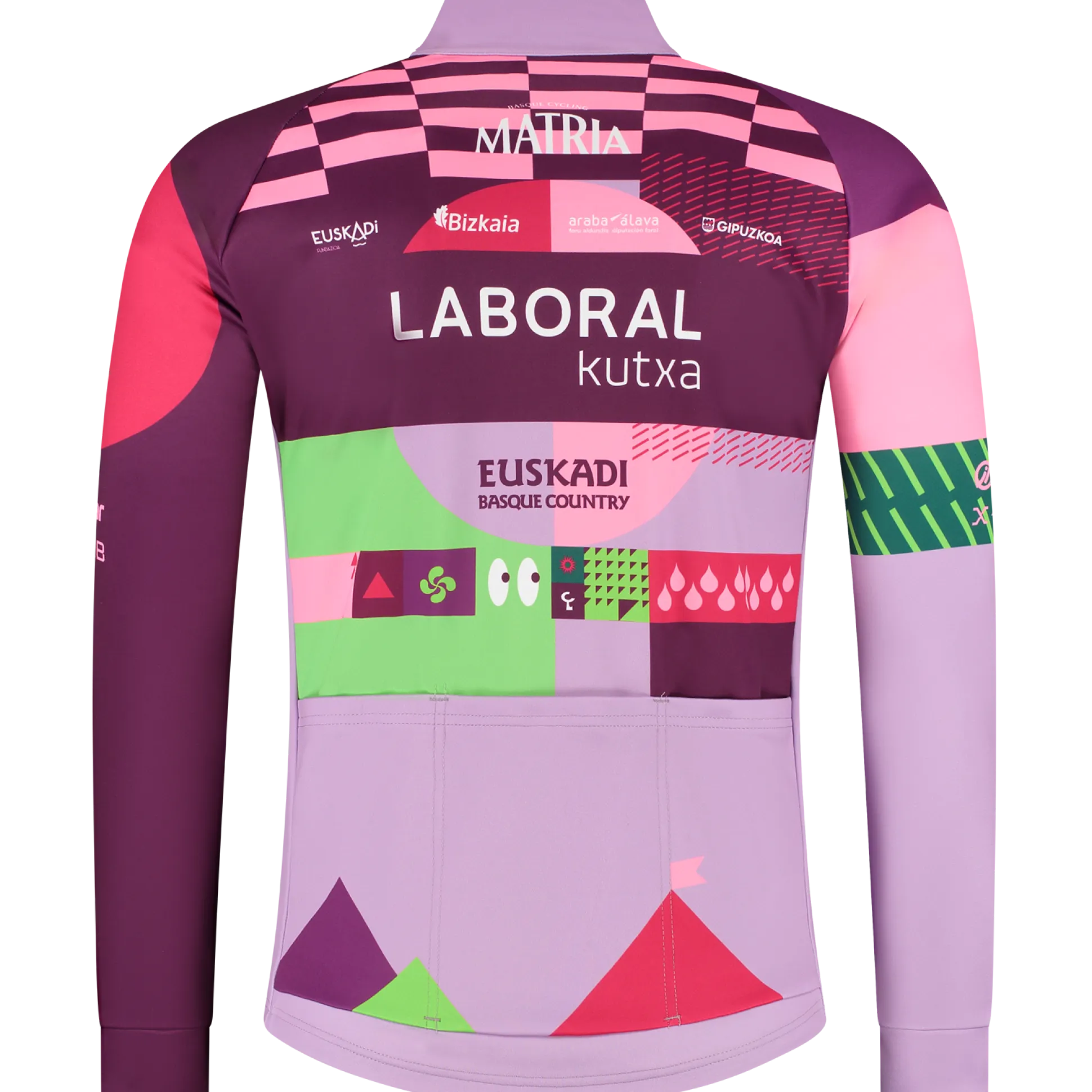 Maglia maniche lunghe donna Agu Laboral Kutxa-Fondacion Euskadi 2026