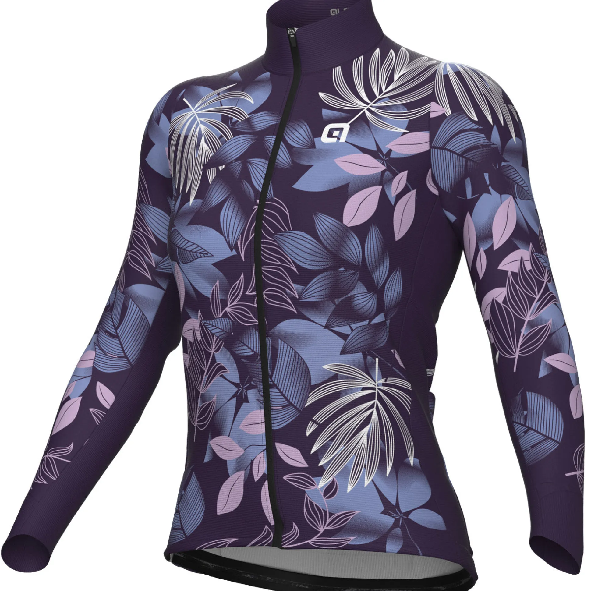 Maglia maniche lunghe donna Ale PR-E Green Garden - Viola
