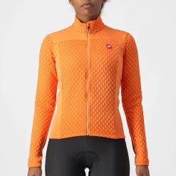 Maglia maniche lunghe donna Castelli Sfida 2 - Arancio