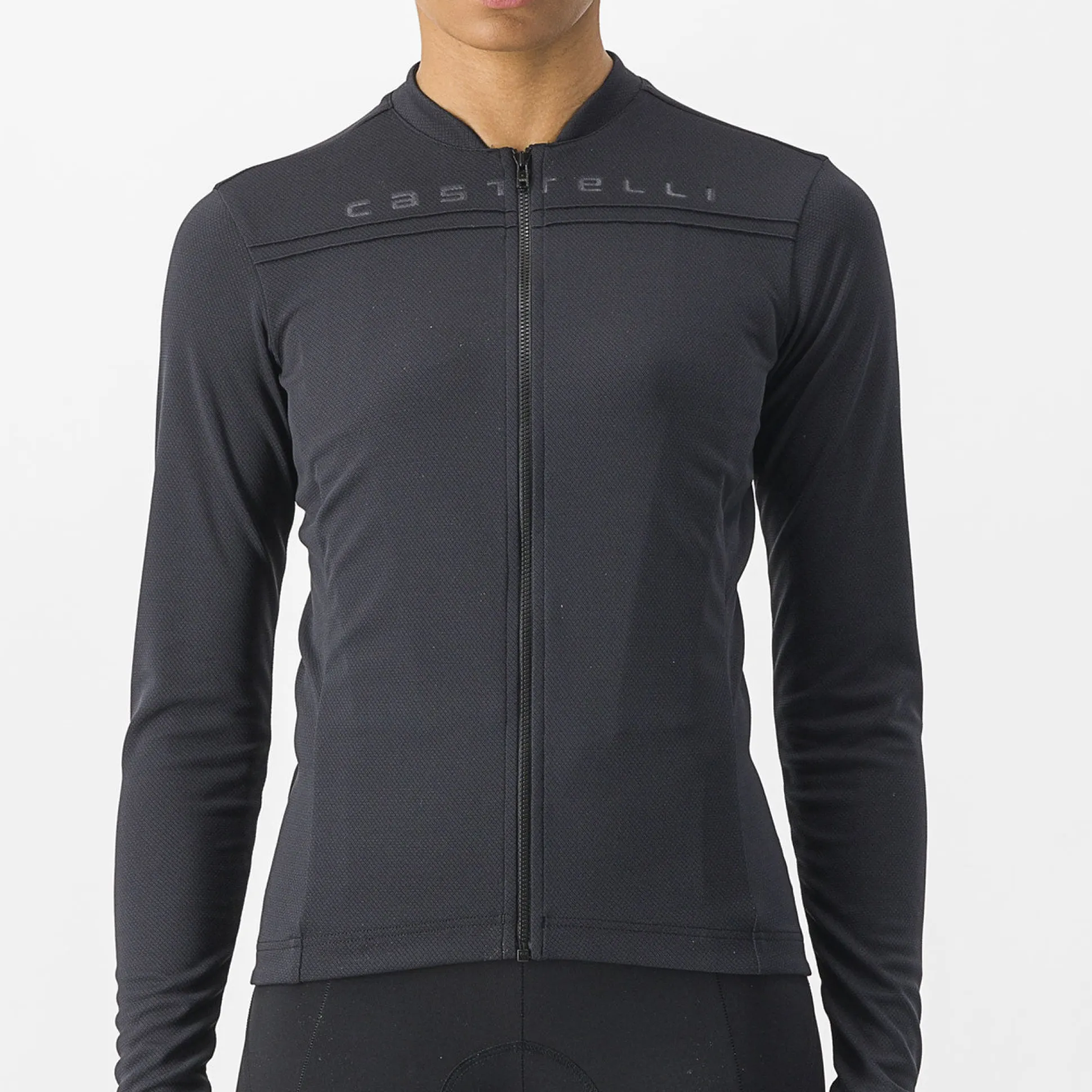 Maglia maniche lunghe donna Castelli Anima 4 - Nero