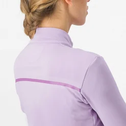 Maglia maniche lunghe donna Castelli Sinergia 2 - Lilla