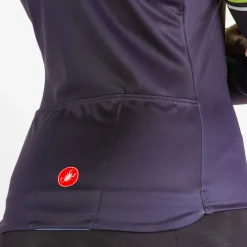Maglia maniche lunghe donna Castelli Ottanta - Viola
