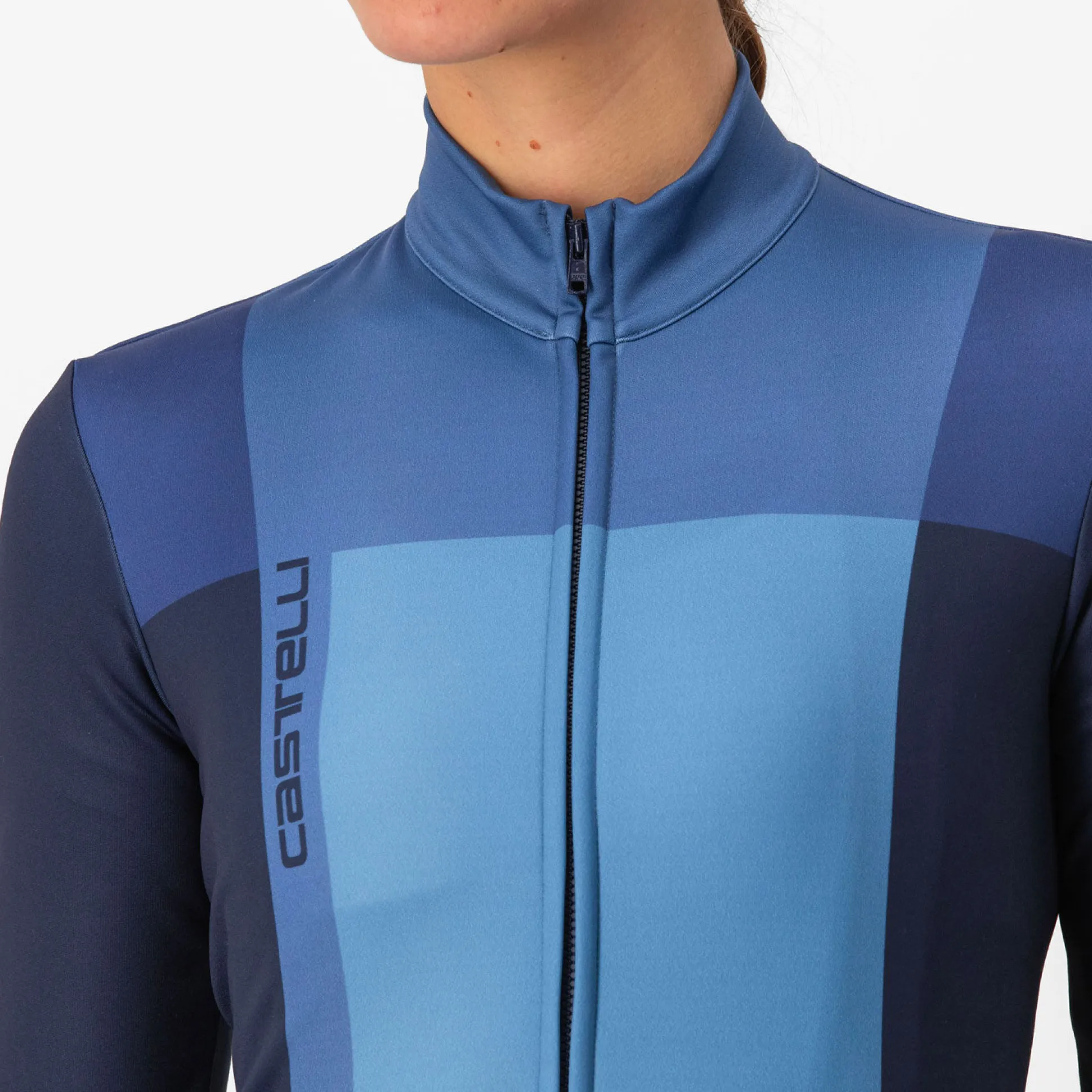 Maglia maniche lunghe donna Castelli Unlimited Thermal - Blu