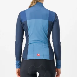 Maglia maniche lunghe donna Castelli Unlimited Thermal - Blu
