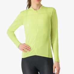Maglia maniche lunghe donna Castelli Anima 4 - Giallo