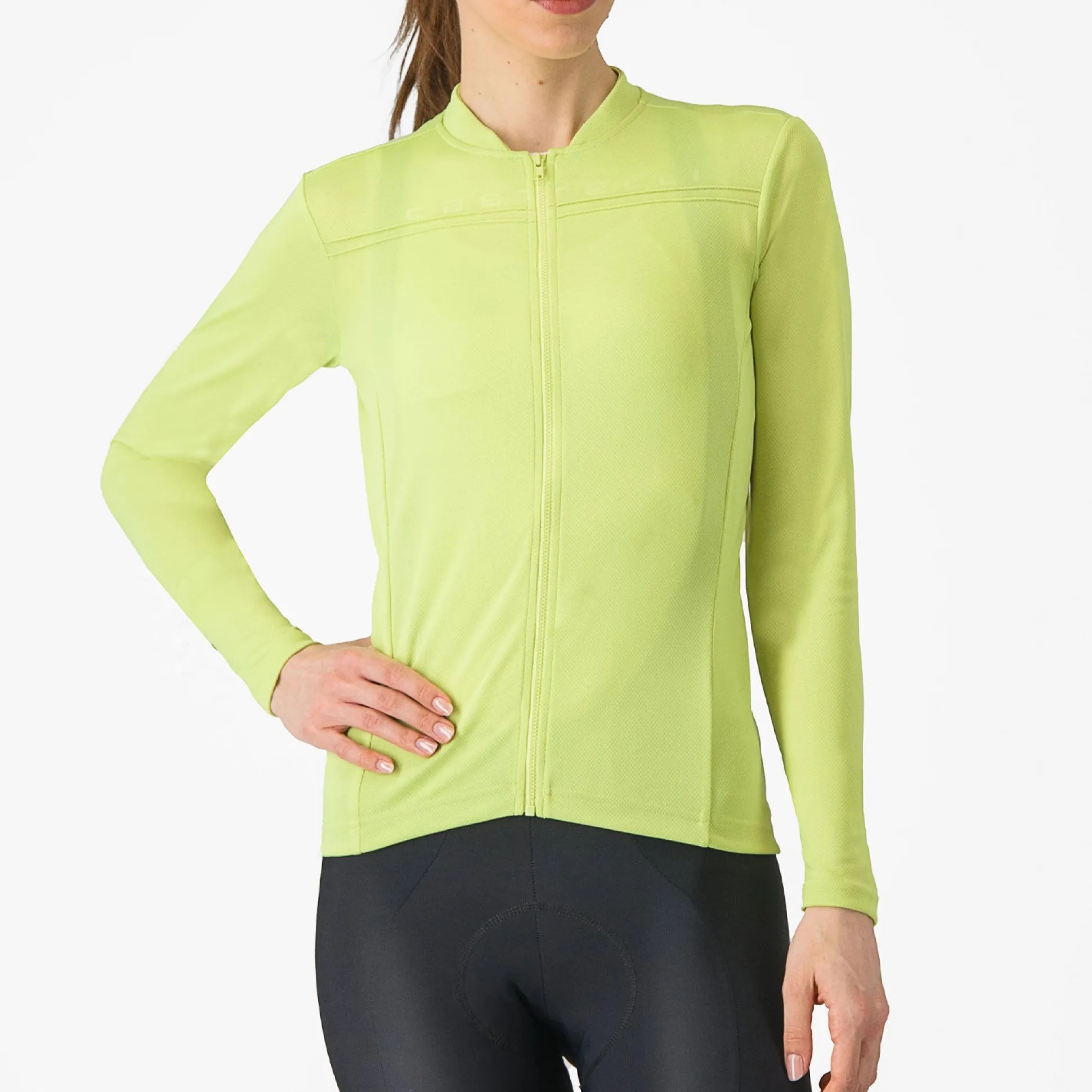 Maglia maniche lunghe donna Castelli Anima 4 - Giallo