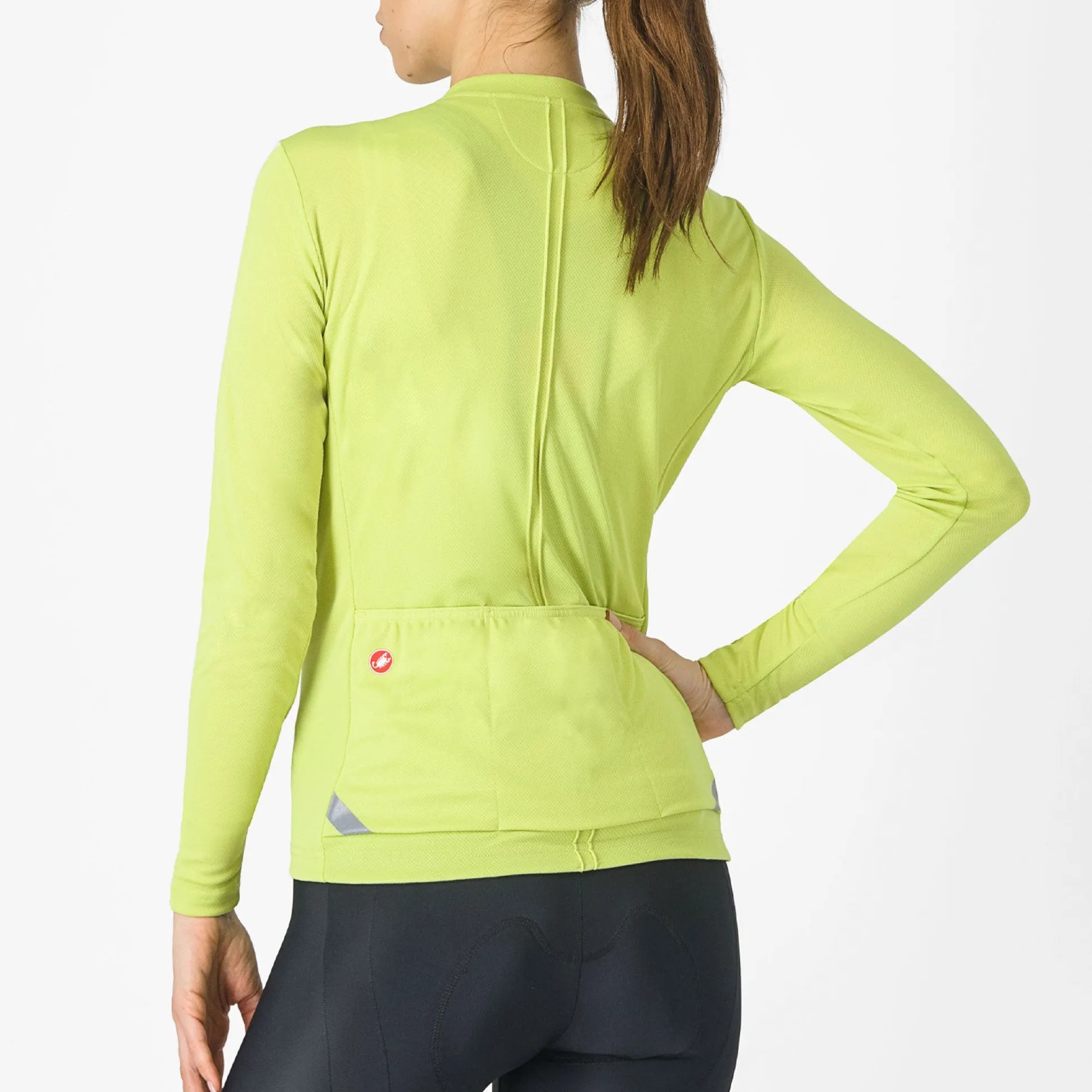 Maglia maniche lunghe donna Castelli Anima 4 - Giallo