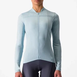 Maglia maniche lunghe donna Castelli Anima 4 - Azzurro