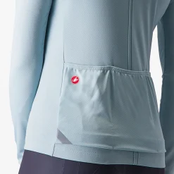 Maglia maniche lunghe donna Castelli Anima 4 - Azzurro