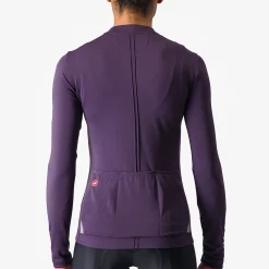 Maglia maniche lunghe donna Castelli Anima 4 - Viola scuro