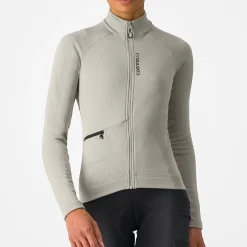 Maglia maniche lunghe donna Castelli Unlimited Trail 2 - Grigio chiaro