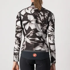 Maglia maniche lunghe donna Castelli Perfetto RoS - Nero Bianco