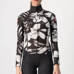 Maglia maniche lunghe donna Castelli Perfetto RoS - Nero Bianco