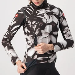Maglia maniche lunghe donna Castelli Perfetto RoS - Nero Bianco