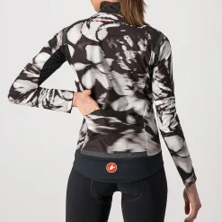 Maglia maniche lunghe donna Castelli Perfetto RoS - Nero Bianco