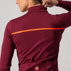 Maglia maniche lunghe donna Castelli Sinergia 2 - Bordeaux