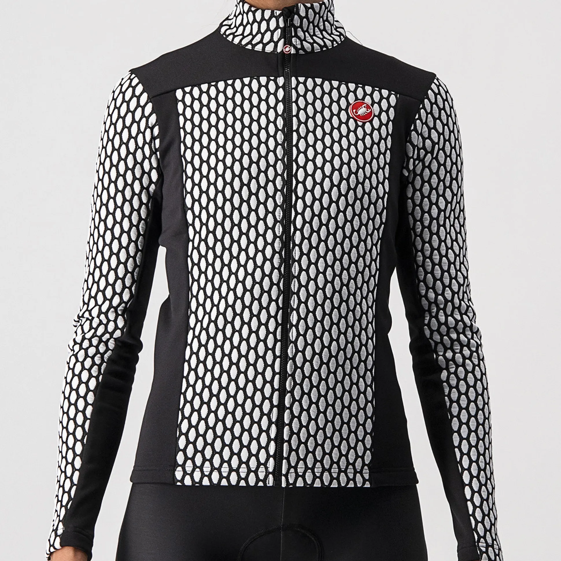 Maglia maniche lunghe donna Castelli Sfida 2 - Bianco