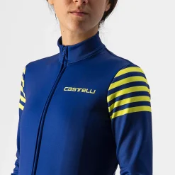 Maglia maniche lunghe donna Castelli Autunno - Blu