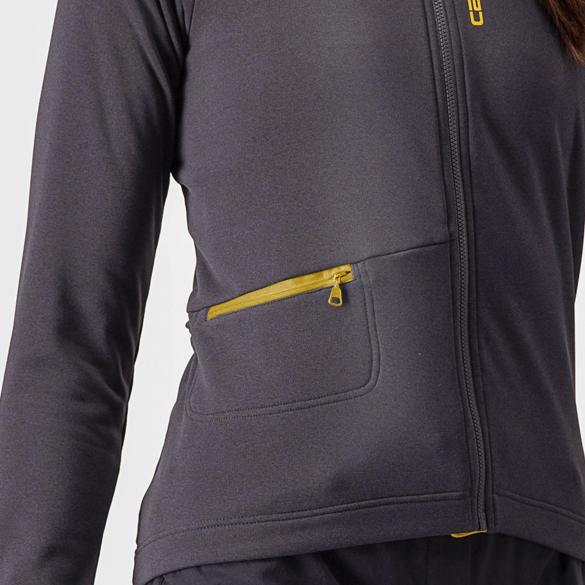 Maglia maniche lunghe donna Castelli Unlimited Trail - Grigio