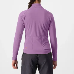 Maglia maniche lunghe donna Castelli Unlimited Trail - Viola