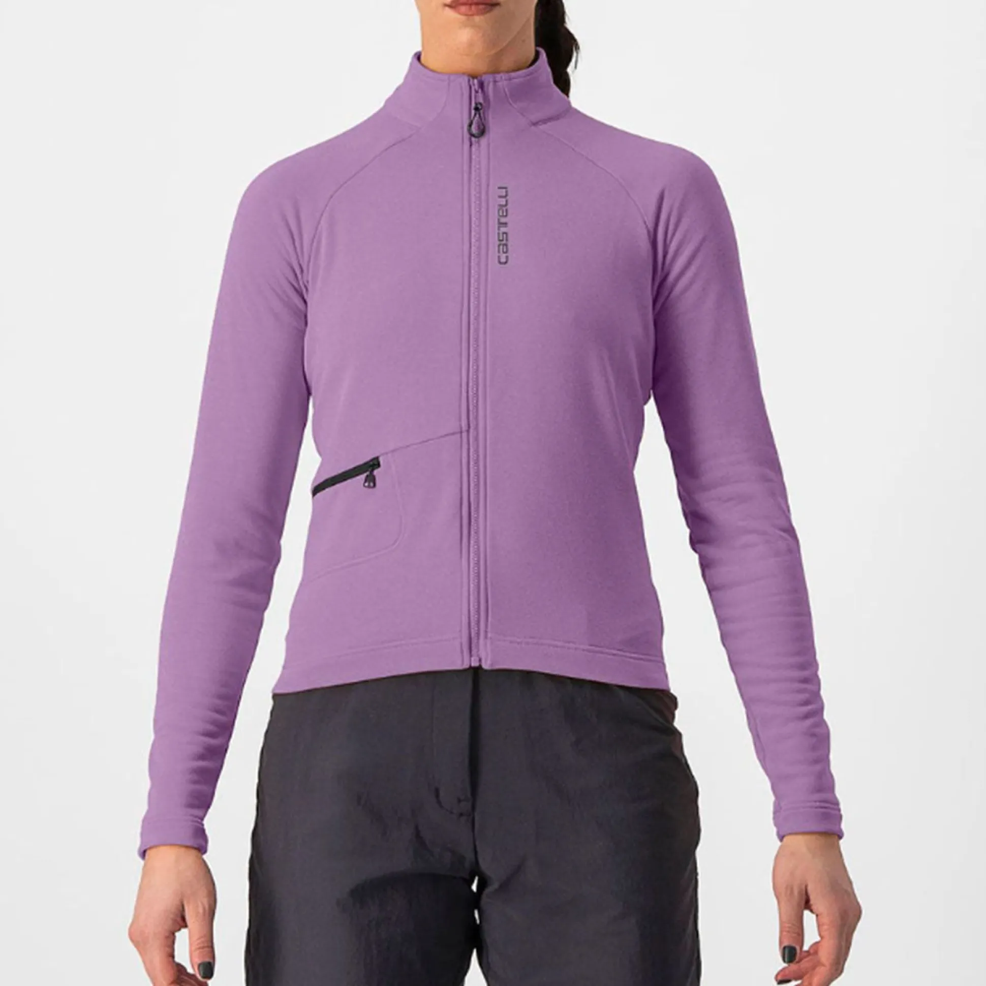 Maglia maniche lunghe donna Castelli Unlimited Trail - Viola