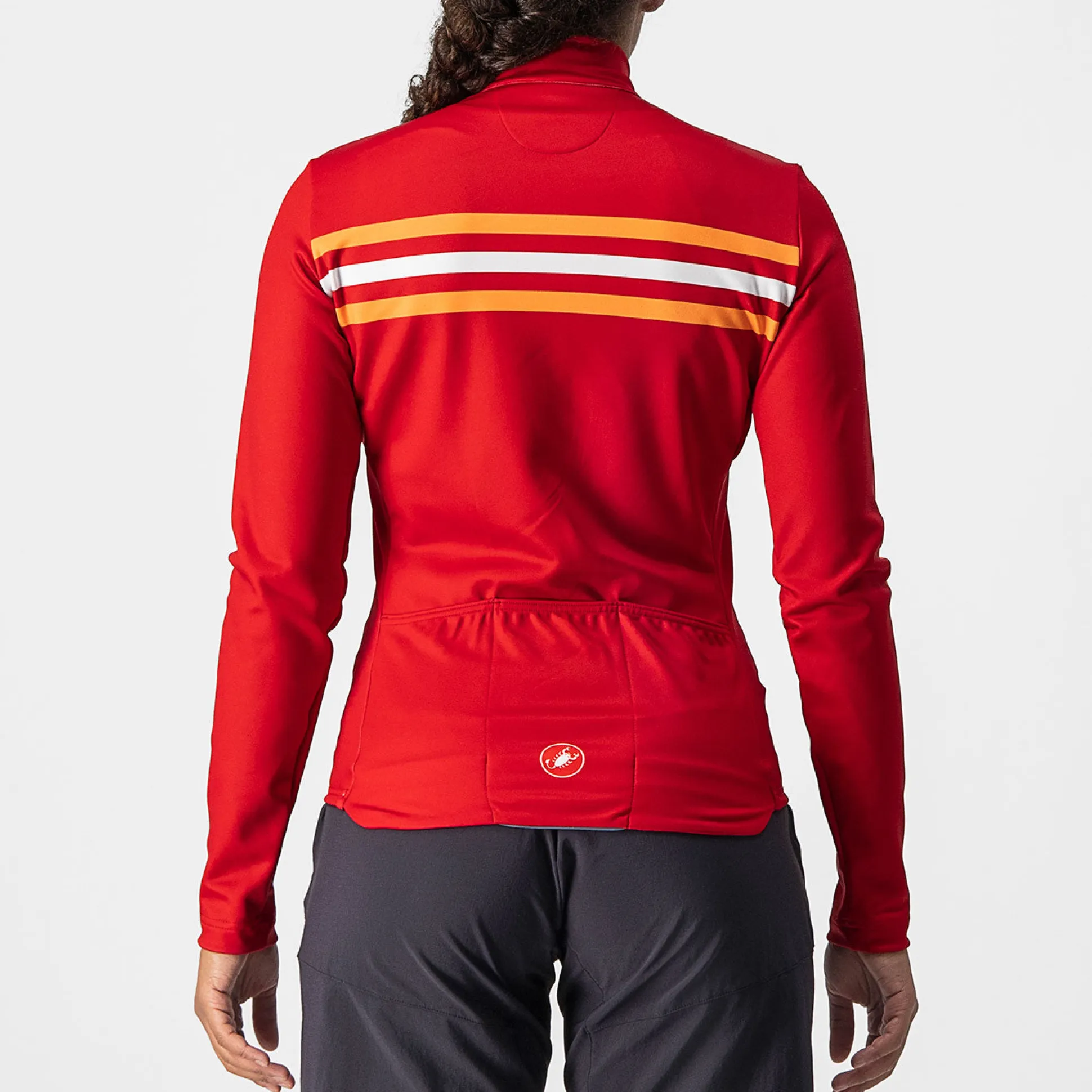 Maglia maniche lunghe donna Castelli Unlimited Thermal - Rosso