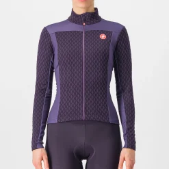 Maglia maniche lunghe donna Castelli Sfida 2 - Viola