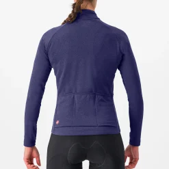 Maglia maniche lunghe donna Castelli Unlimited Trail - Blu