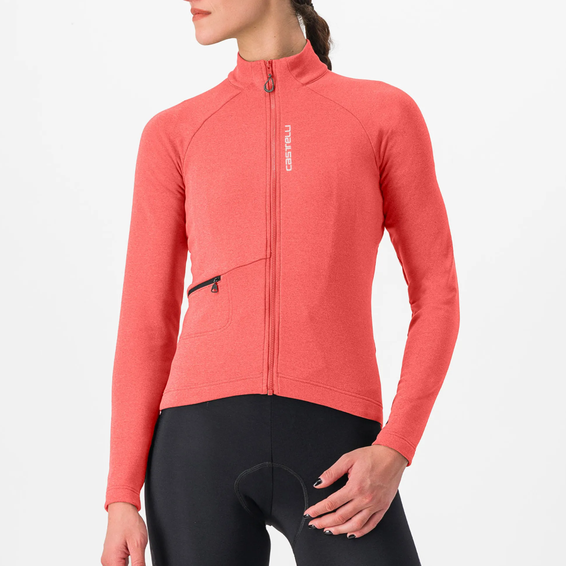 Maglia maniche lunghe donna Castelli Unlimited Trail - Rosa