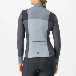 Maglia maniche lunghe donna Castelli Unlimited Thermal - Nero grigio