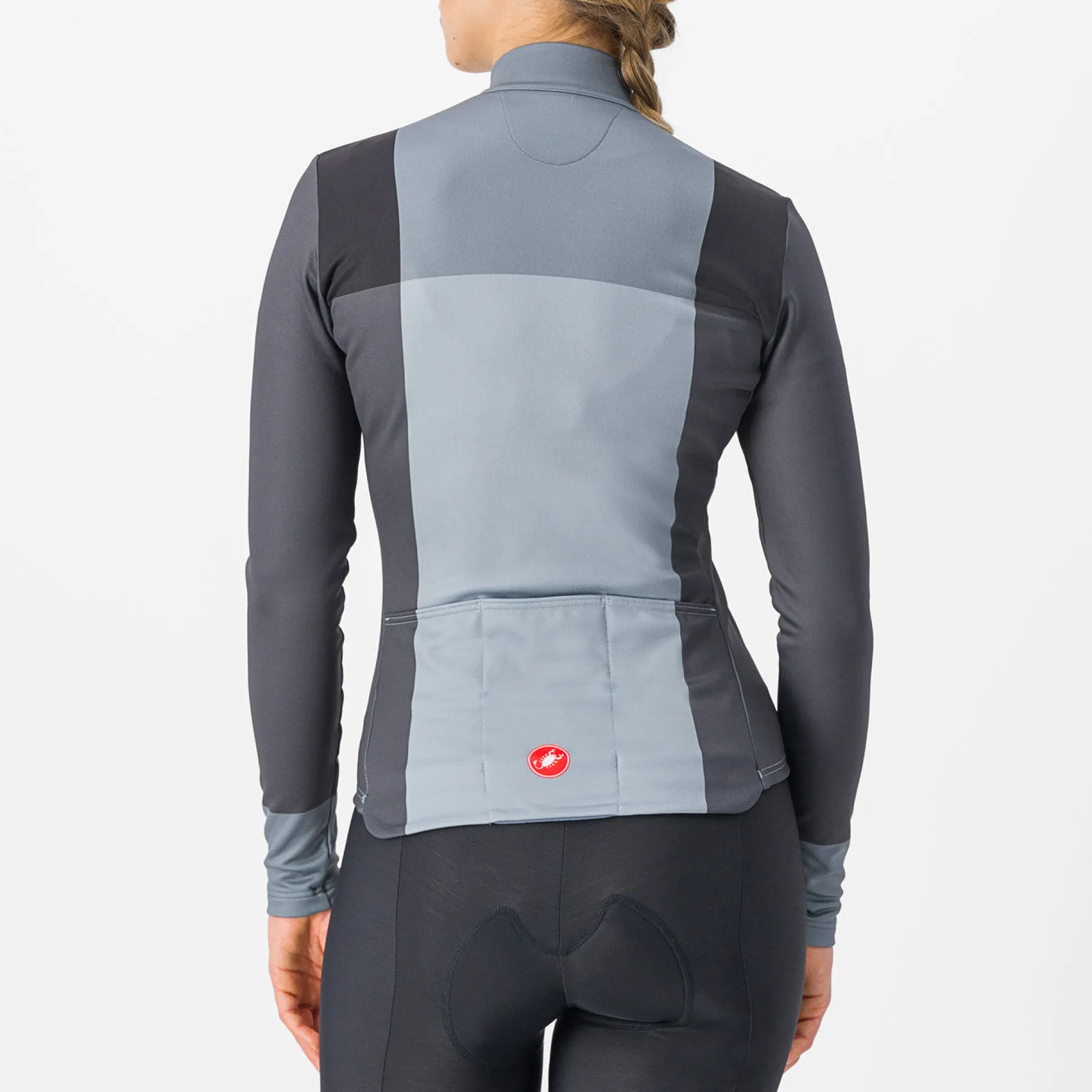 Maglia maniche lunghe donna Castelli Unlimited Thermal - Nero grigio