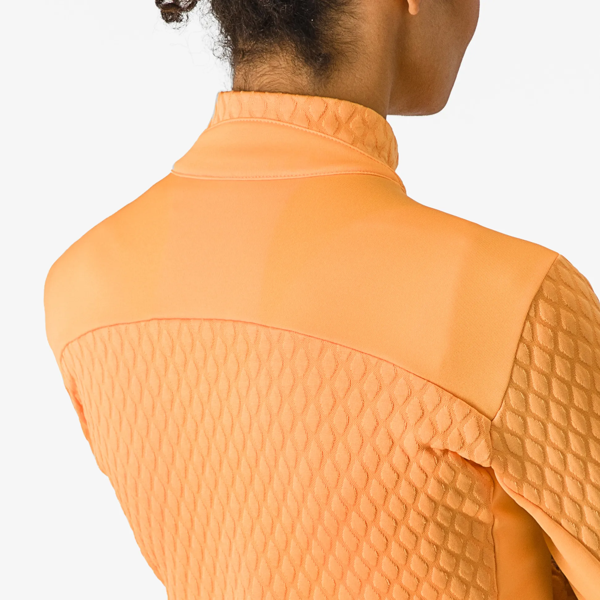 Maglia maniche lunghe donna Castelli Sfida 2 - Arancio chiaro