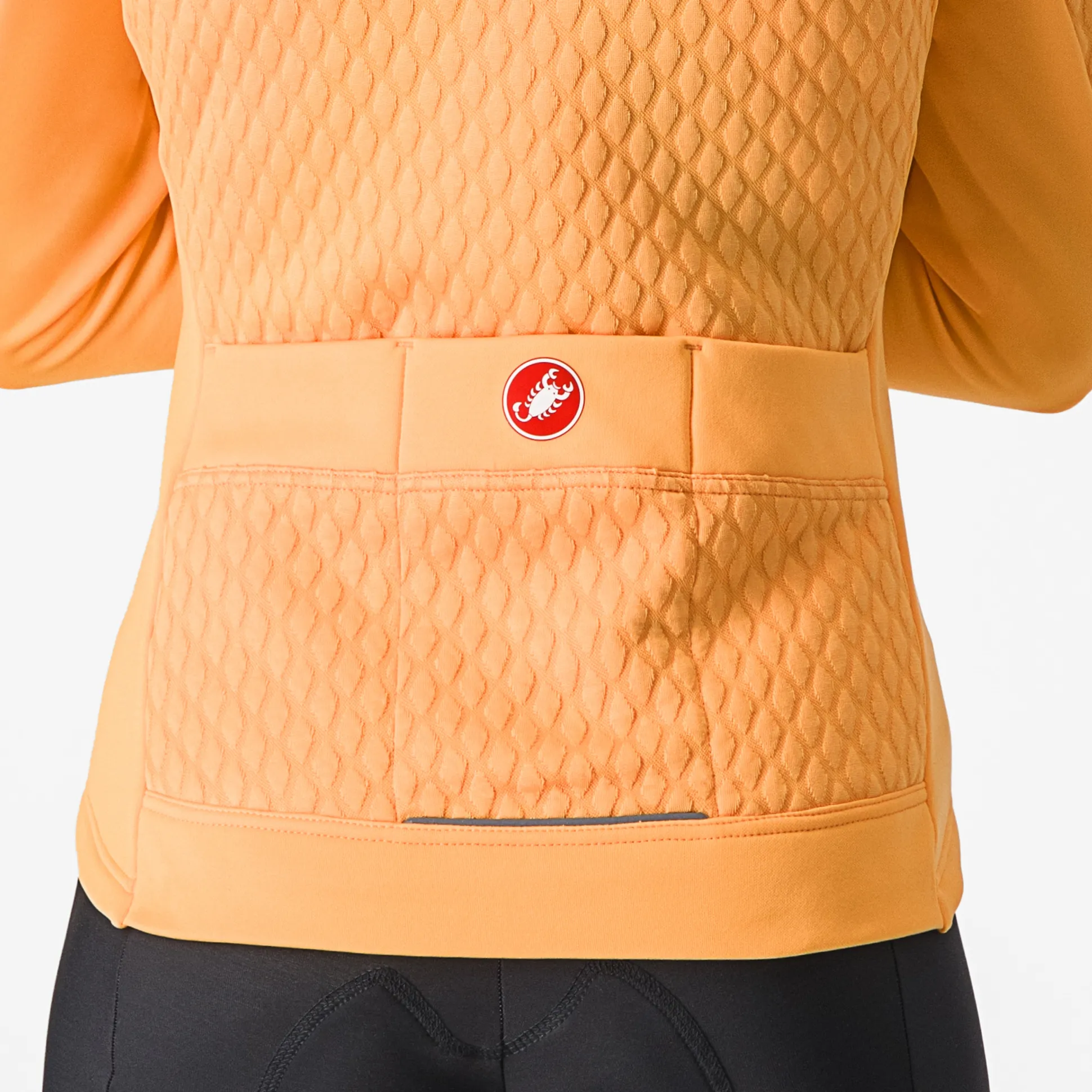 Maglia maniche lunghe donna Castelli Sfida 2 - Arancio chiaro