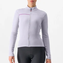 Maglia maniche lunghe donna Castelli Sinergia 2 - Lilla viola