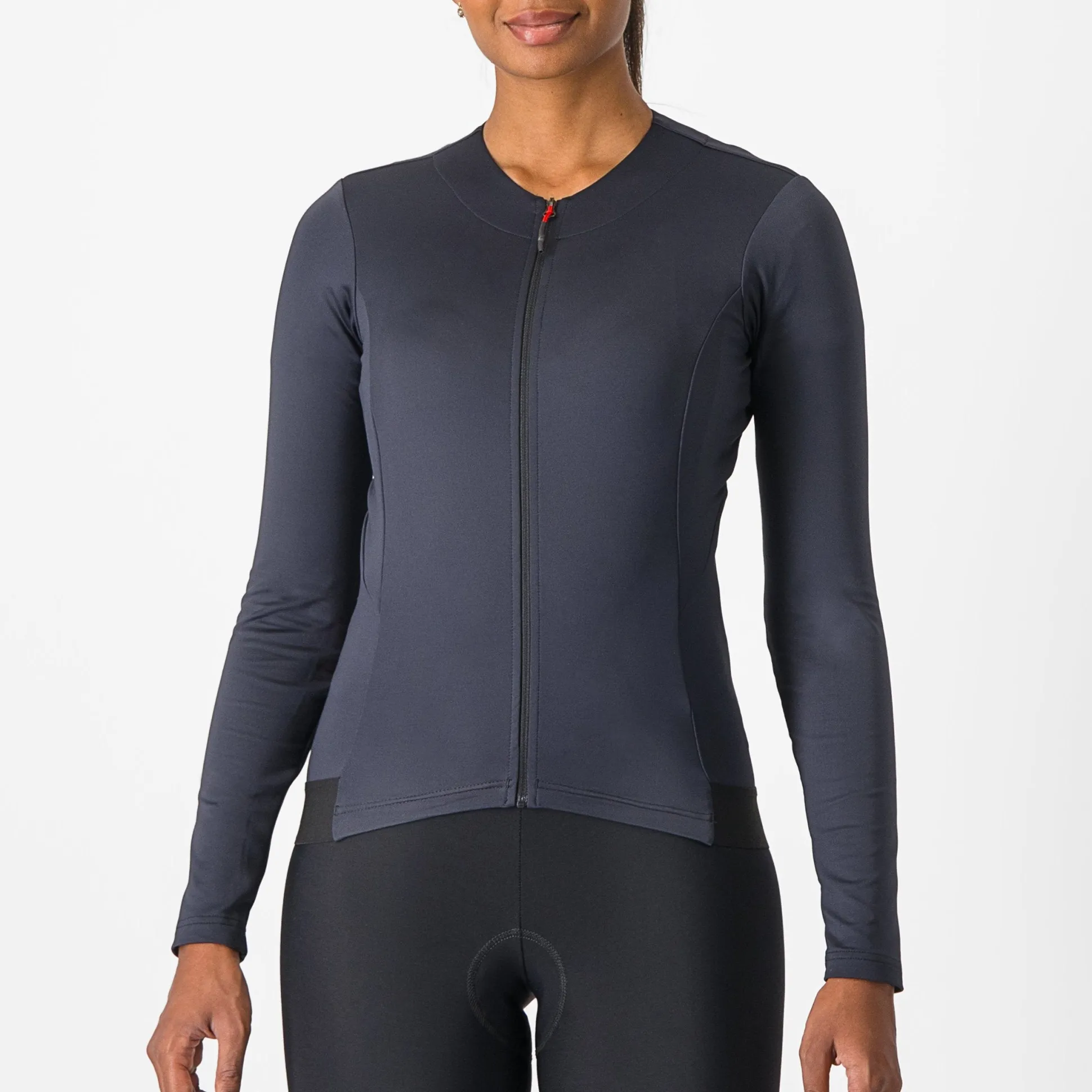 Maglia maniche lunghe donna Castelli Fly - Nero