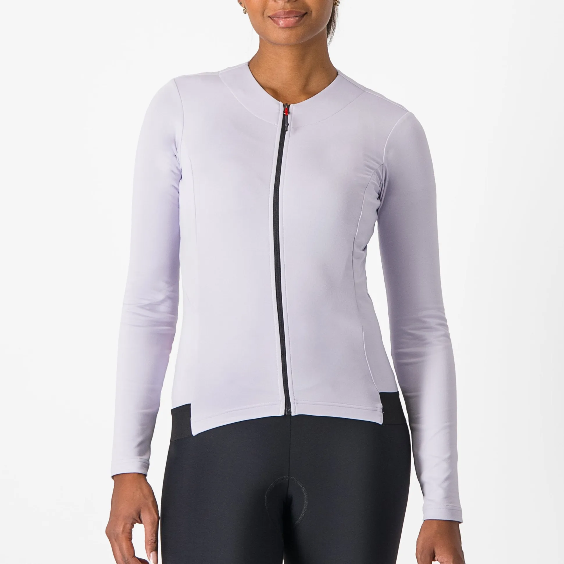 Maglia maniche lunghe donna Castelli Fly - Lilla