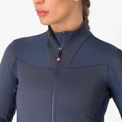 Maglia maniche lunghe donna Castelli Sfida 3 - Blu