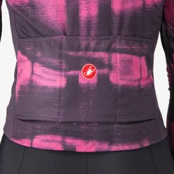 Maglia maniche lunghe donna Castelli Blur Thermal - Viola