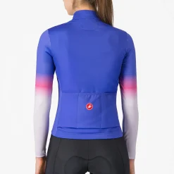 Maglia maniche lunghe donna Castelli Corso Thermal - Viola