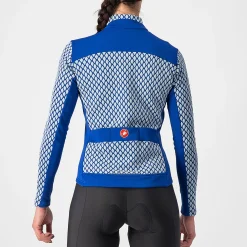 Maglia maniche lunghe donna Castelli Sfida 2 - Blu