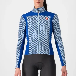 Maglia maniche lunghe donna Castelli Sfida 2 - Blu