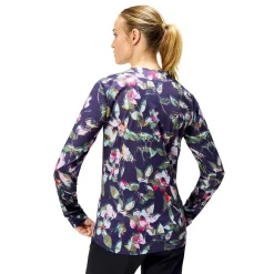 Maglia maniche lunghe donna Endura LTD PRINTED - Viola