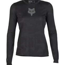 Maglia maniche lunghe donna Fox Ranger TruDri - Nero