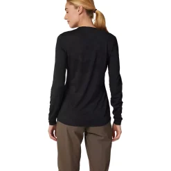 Maglia maniche lunghe donna Fox Ranger TruDri - Nero