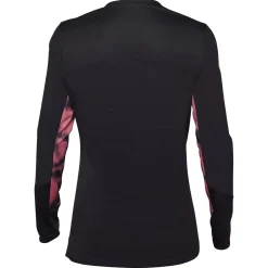 Maglia maniche lunghe donna Fox Defend Taunt - Nero rosa