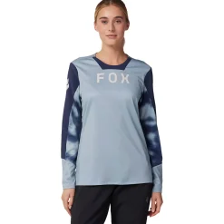 Maglia maniche lunghe donna Fox Defend Taunt - Azzurro