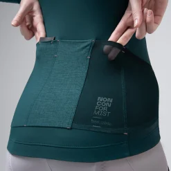 Maglia maniche lunghe donna Gobik Pacer Solid 2.0 Sunken - Verde