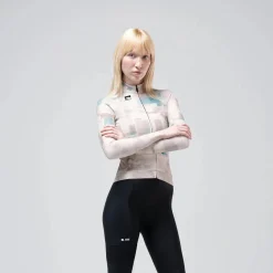 Maglia maniche lunghe donna Gobik Hyder Hazelnut - Marrone